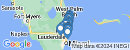 map of fishing charters in Coconut Creek