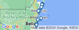 map of fishing charters in Belize