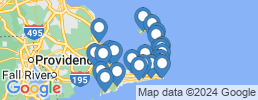 map of fishing charters in Dennis