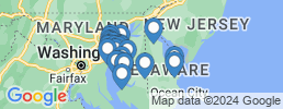mapa de operadores de pesca en Denton