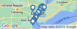 map of fishing charters in Detroit