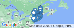 map of fishing charters in New England