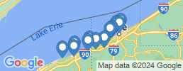 map of fishing charters in West Springfield