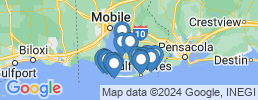 map of fishing charters in Fairhope