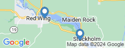 map of fishing charters in Red Wing