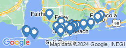 map of fishing charters in Foley