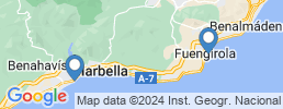 map of fishing charters in Fuengirola