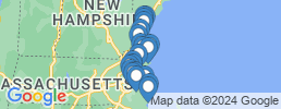 map of fishing charters in Gloucester