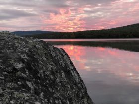 Remote Glacial Lake