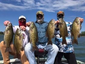 Bass Fishing Lake Erie