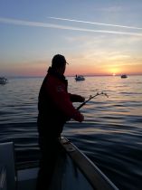 Sunset Fishing On The Island