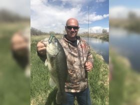 Private lake largemouth