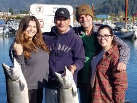 Tillamook Kings! A great day on Tillamook Bay 