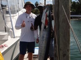 Massive Wahoo caught