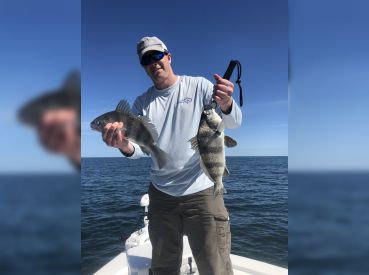 Doubled up on black drum