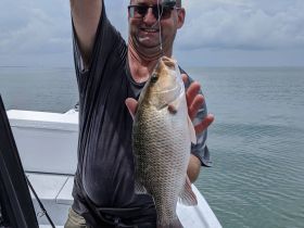 Darryl from California with a nice mangrove snappe