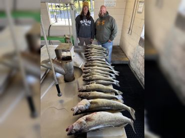 Buffalo Bass and Walleye