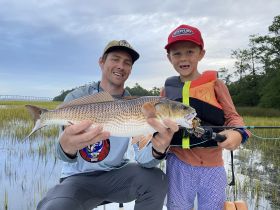 First every redfish on the fly