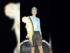 Night time smallmouth 
