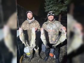 Detroit River spring jigging 