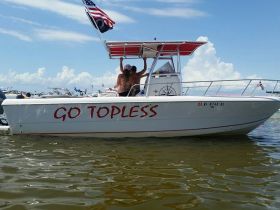 “Go Topless” Fishing Charters