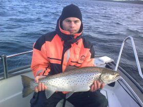 Big Trout from the coast, normally we catch them by casting in shallow water