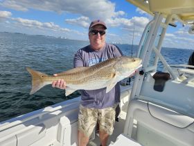 First redfish. 
