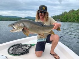 Lake Trout caught in Lake Placid