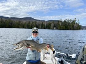 Lake Trout caught in Lake Placid