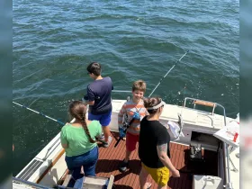 Perfect back deck for family trips!