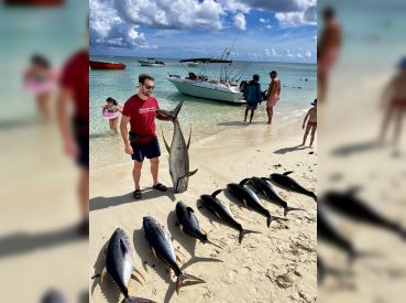 Salty team fishing charter