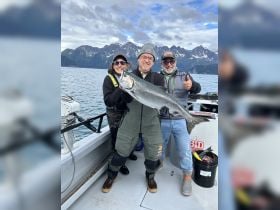 Two Captains and one fisherman!