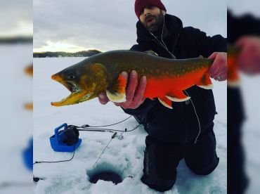 Alaskan Ice Fishing Adventure!