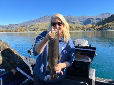 Lake Hāwea Fishing Adventure by Boat