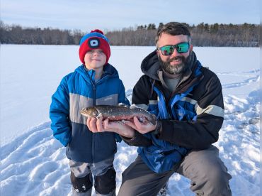 Maine Wilderness ICE FiSHING