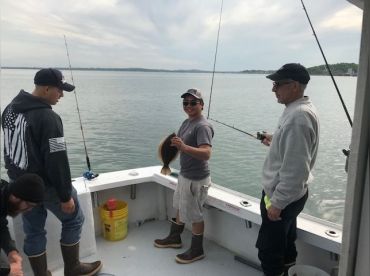 Flounder fishing