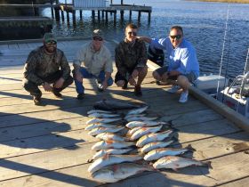 Oak Grove Hunting Club evening Trip, 20 Reds 