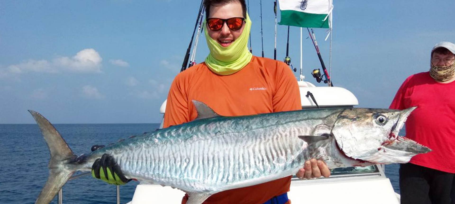 Narrowbarred Spanish Mackerel Fishing in India FishingBooker