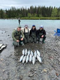 Kasilof river: super hot fishing 
