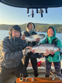 Double Header Chinook Salmon! 