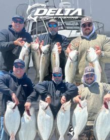 July 7th - Limits of Halibut and Striper