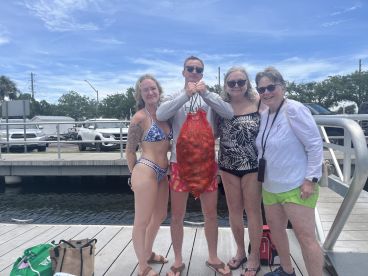 Catching limits of scallops by noon