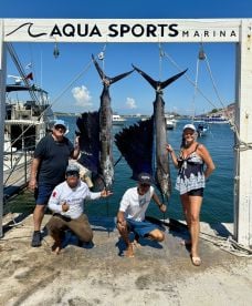 DOUBLE BILLFISH BLISS! On the SEA HUNTER