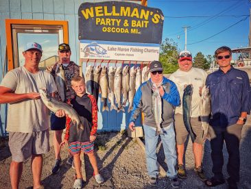 Lake Huron Oscoda Fishing Report - Mid J