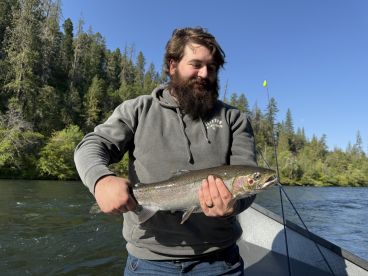 Summer steelhead on the rogue river is i