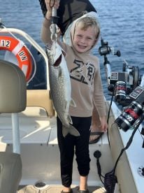 Big trout in the bay