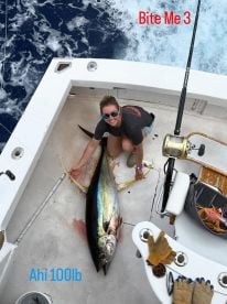 Another 100lb Ahi tuna!
