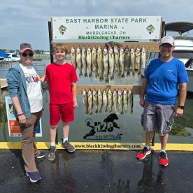 Family 1st Lake Erie Walleye Experience 