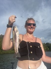 Great evening trout trip on Lake Taneyco