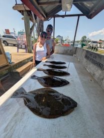 Great flounder fishing if you book the r